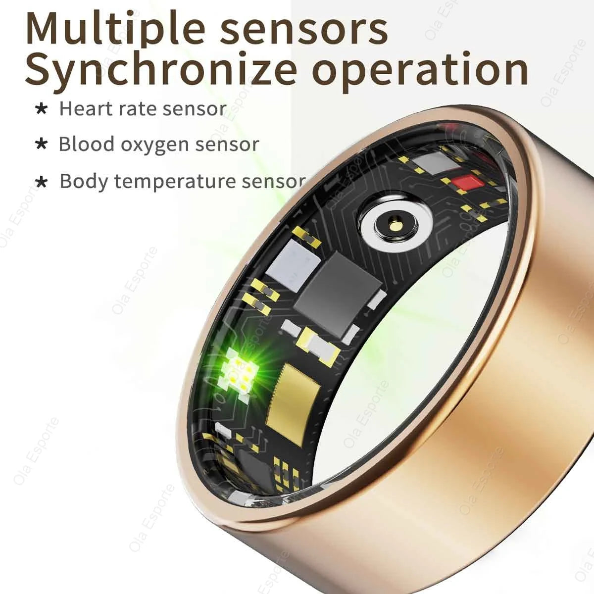 INFI Smart Ring Heart Rate and Blood Oxygen Monitor